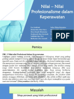 2 - Nilai - Nilai Profesionalisme Dalam Keperawatan