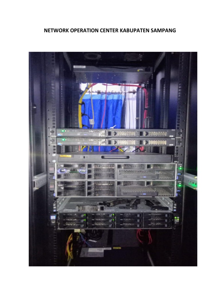 Network Operation Center Sampang | PDF