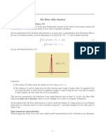 The Dirac Delta Function