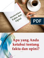 Membedakan Kalimat Fakta Dan Opini - Christina - SMA MARSUDIRINI VIRGO FIDELIS