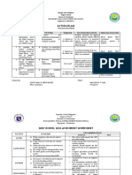 Action Plan: Bagamanoc Rural Development High School