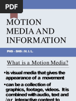 MIL Lesson 15 Motion Information Media