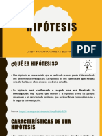 Tipos de hipótesis