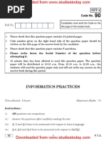 CBSE Class 12 Informatics Practices Question Paper Solved 2019.pdf