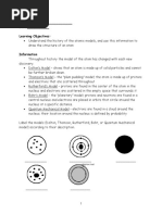 Atomic Models POGIL-NK