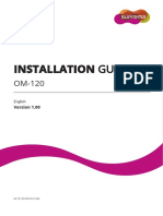 Installation Guide: English