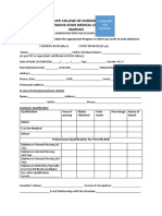 FNU Undergraduate Admission Application 2026 | PDF | Identity Document ...