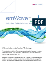 Quick Start Guide For PC and Mac: Emwave 2 QSG Flat 3-6-14 .Indd 1 3/6/14 10:55 Am