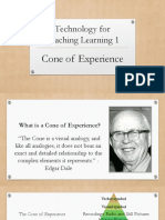 EDTECH1 Cone of Experience