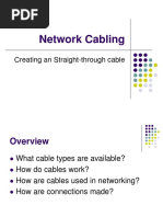 Network Cabling: Creating An Straight-Through Cable