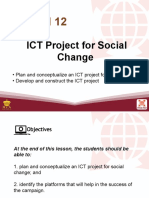 L12 ICT Project For Social Change