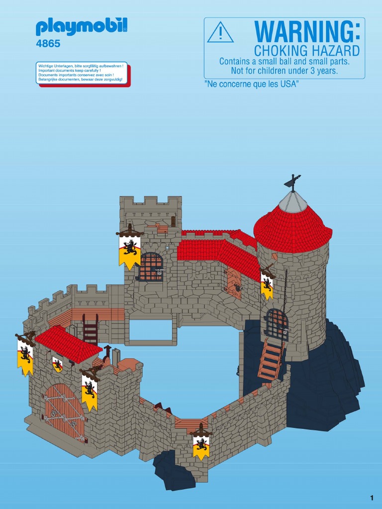 Playmobil 4865 Knights Lion Knights Castle PDF