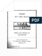 1923 Clymer The Order of Magi Priests Princes of Melchizadek PDF