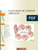 Profilaxis de Cordon Umbilical