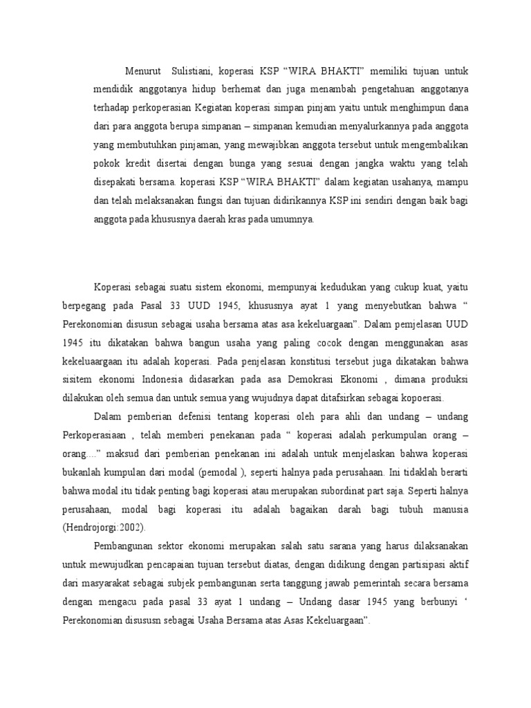 Laporan Observasi Koperasi Docx