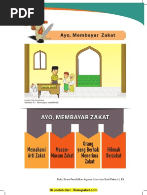 Pelajaran 4 Ayo Membayar Zakat Pdf
