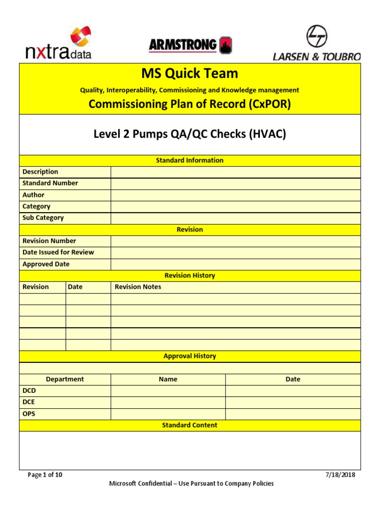 Level 2 Pumps QA/QC Inspection Guide | PDF | Pump | Valve