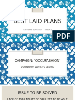 Best Laid Plans: Team "Femme de Affaires": Group 12