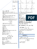 Algebric Expressions and Manipulations