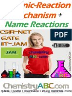 Organic Reaction Mechanism & Named Reactions