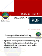 Managerial Decision Making Explained