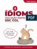 Idioms: You Must Know For