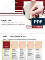 LSS Project Template - Project Charter