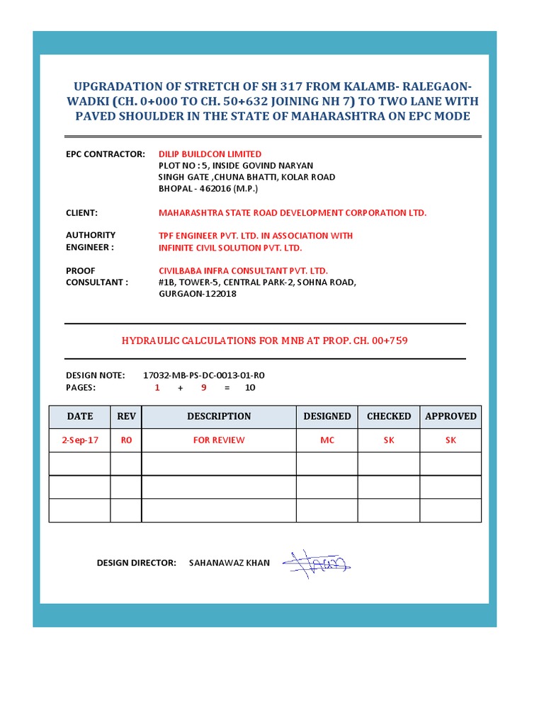 Hydraulic PDF Physical Geography Hydrology