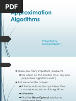 Approximation Algorithms