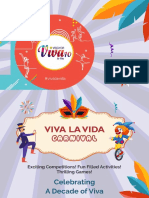 Viva 10 - Viva La Vida Carnival Brochure