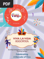 Viva 10 - Viva La Vida Carnival Brochure