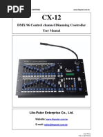 DMX512 Mini Floodlight Functions | PDF | Color | Lighting