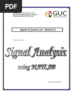 Signals & Systems Lab.-Manual