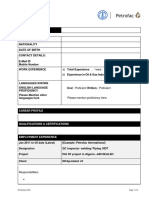 CV Format Sample - ZADCO