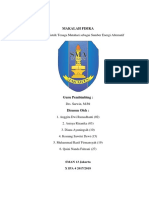 Makalah Fisika: SMAN 13 Jakarta X IPA 4 2017/2018