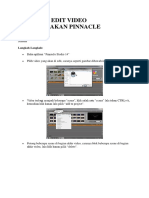 Tutorial Edit Video Menggunakan Pinnacle Studio