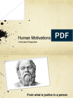 Human Motivations: A Socrates Perspective