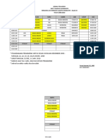 Jadwal Pelajaran Pemadatan 0910