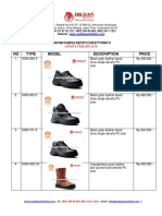 Safety Shoe Price List