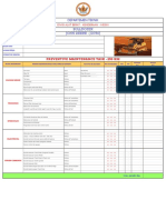 Preventive Maintenance Form