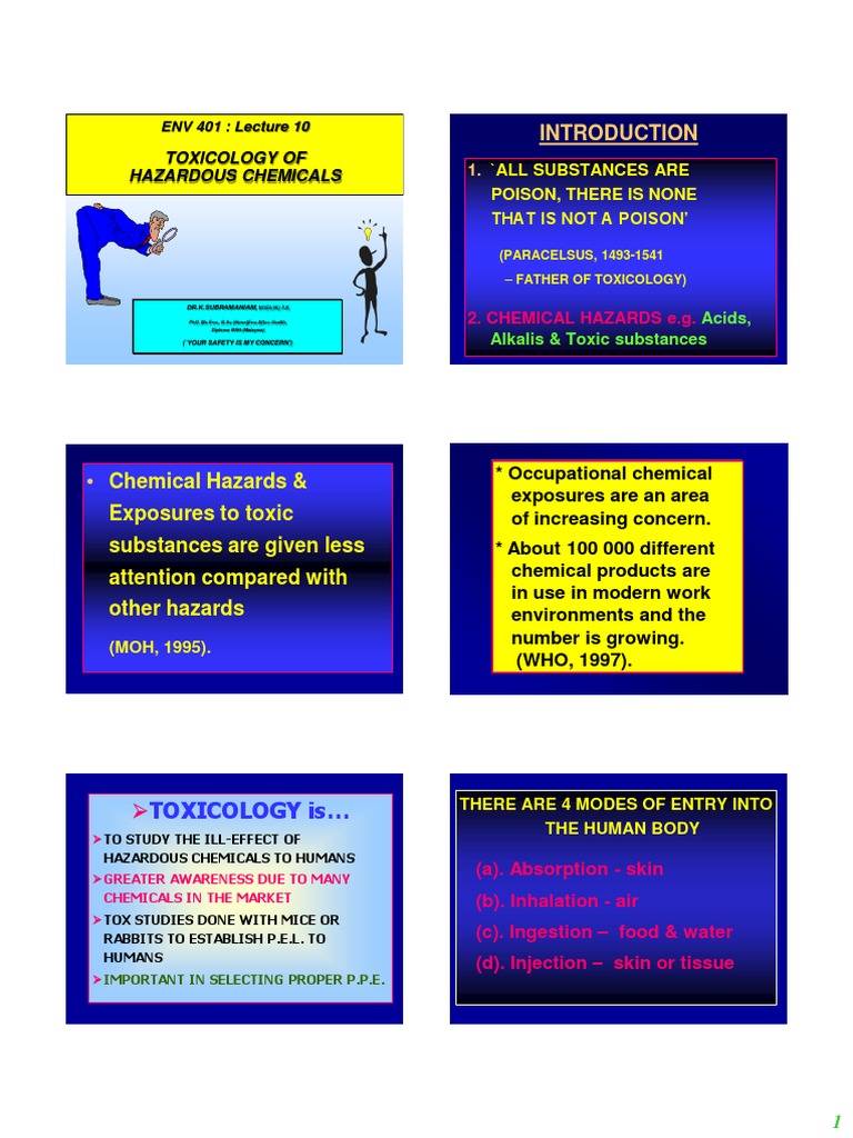 Toxicology for Environmental Students | PDF | Toxicity | Poison