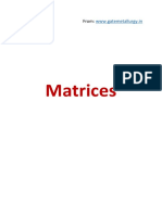 Matrices: From