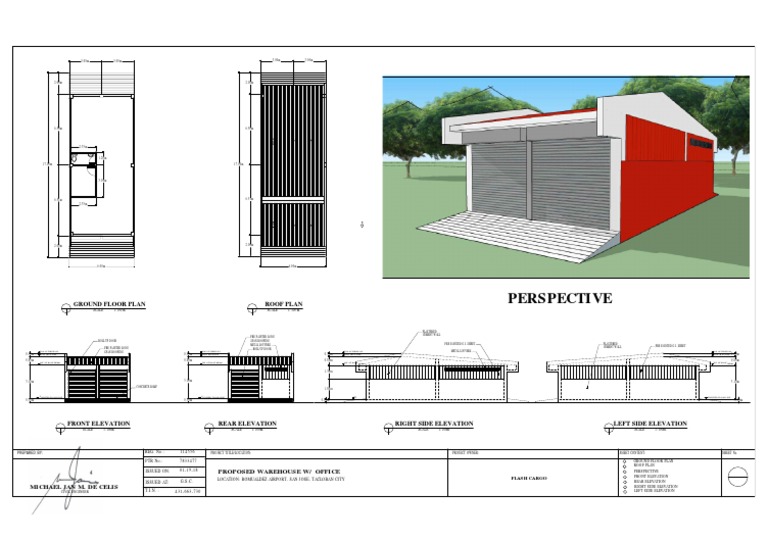 Proposed Warehouse Design Plans | PDF | Wall | Queensland