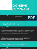 Cognitive Development - Karlo