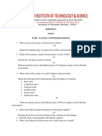 Robotics Unit-I Part - B (Long Answer Questions)