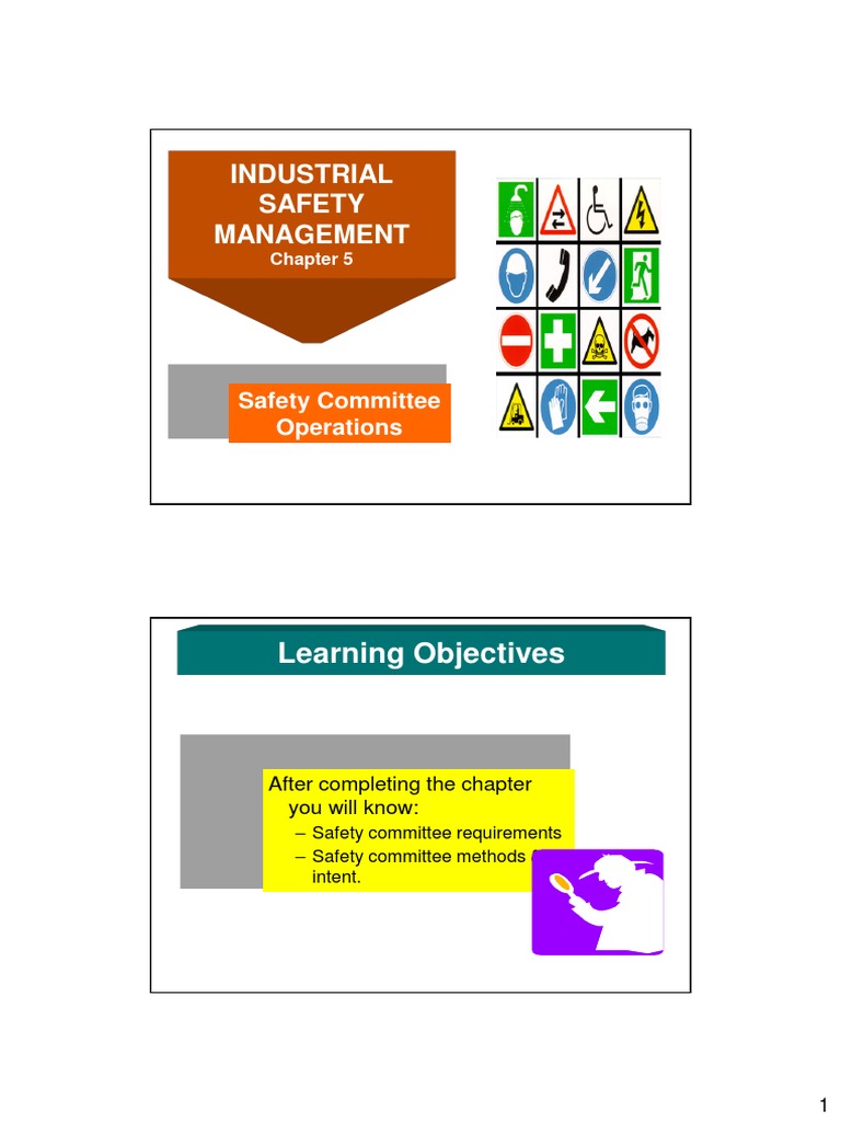 CH05-Safety Committee Operations | PDF | Occupational Safety And Health ...