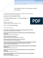 Comparison of Various Advanced Oxidation Processes