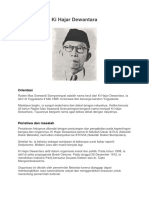 Ki Hajar Dewantara Bapak Pendidikan Nasional Indonesia