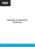 Indicador bem estar financeiro