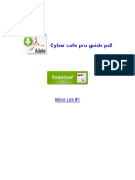 Cyber Cafe Pro Guide PDF